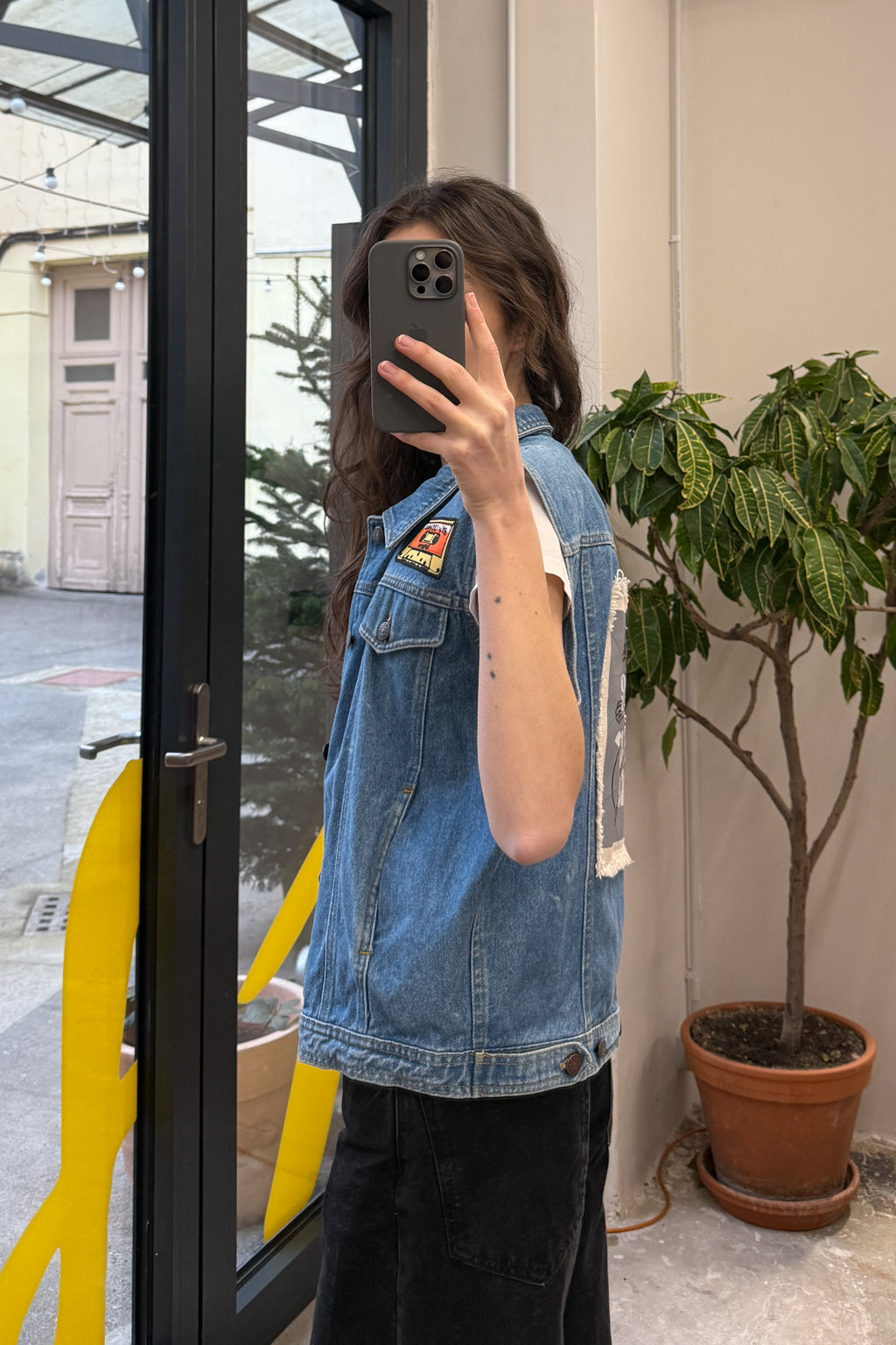 Džínová vesta Spektrum x 1981