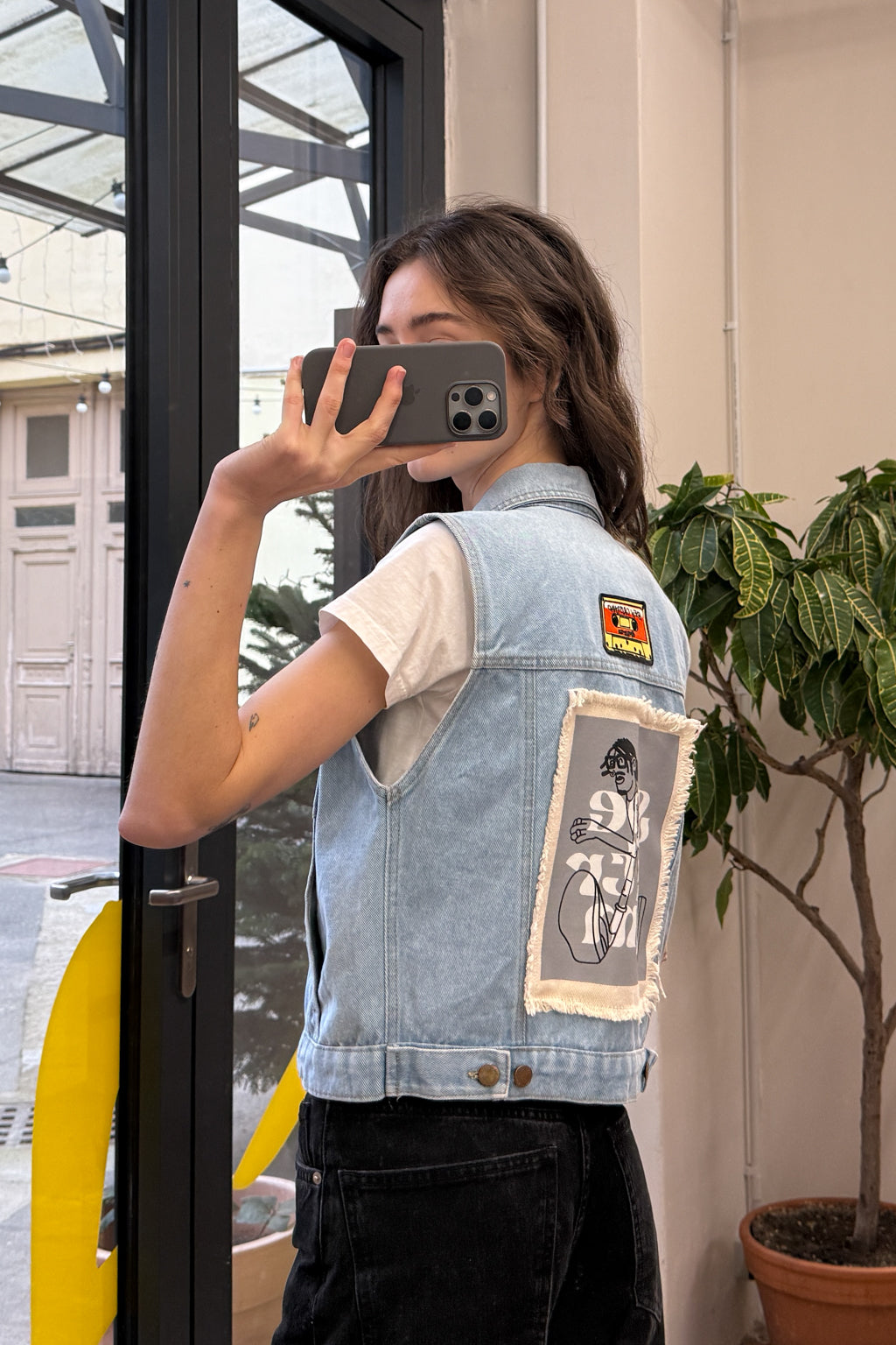 Džínová vesta Spektrum x 1981