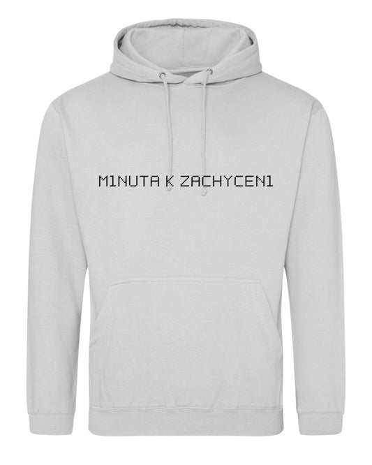 Časovač - Mikina šedá - Minuta k zachycení